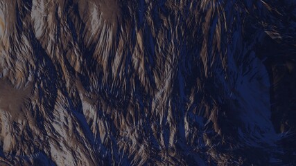 abstract aerial view, abstract cosmic texture, top view of alien planet, texture of th exo planet, abstract texture 3d render