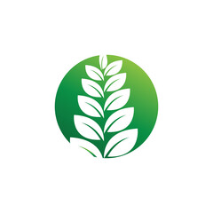 Leaf  ecology Logo Template vector symbol nature