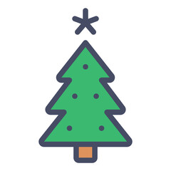 Fototapeta premium christmas tree