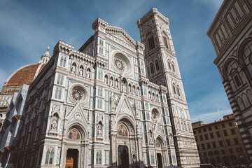 Fototapeta premium Panoramic view of Cattedrale di Santa Maria del Fiore