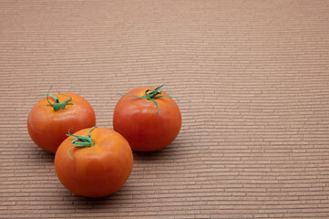 fresh red bio tomatoes to eat