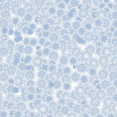 seamless pattern with snowflakes