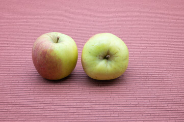 fresh bio apples tasty and healthy