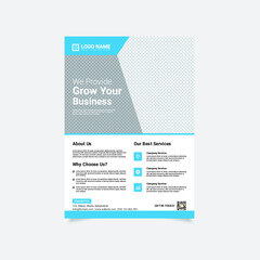 Creative Corporate Business Flyer Template Design