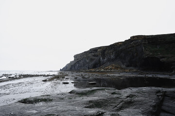 Fototapeta na wymiar Cliffs of Whitby 