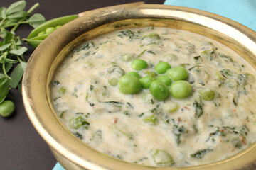 Methi Malai Mutter, Indian food, India