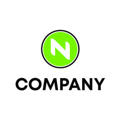 N logo design