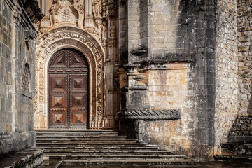 Facade of the Castle of Tomar.
Tomar, Portugal