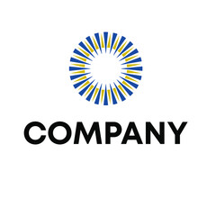 circle logo vector