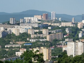 spring city of Vladivostok