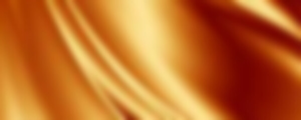 Golden silk texture - christmas background.