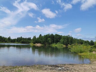 lake in the forest