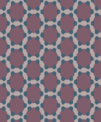 champagne color geometric pattern with circles