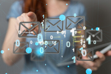 Mail Communication Connection message to mailing