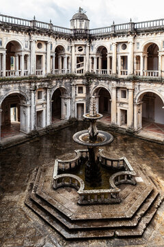 Inside the Convent of Christ, Tomar, Portugal