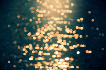 Summer sunset landscape with  calm river.