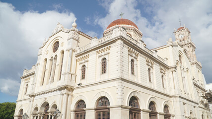 Fototapeta premium Church of Crete in Heraklion on Crete Island in Greece.
