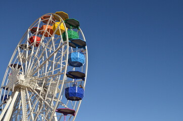 Ferris wheel in the park