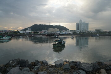 Naklejka premium panama, panama city, latinamerica