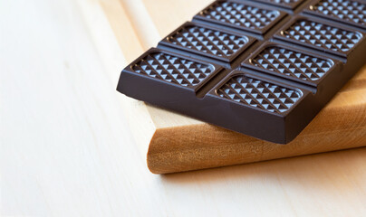 Homemade bitter chocolate