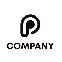 p logo design