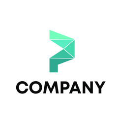 p logo design
