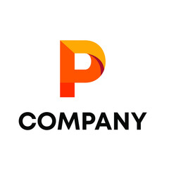 p logo design