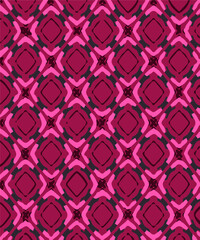 rhomboid geometric pattern with pink tones