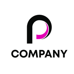 p logo vector