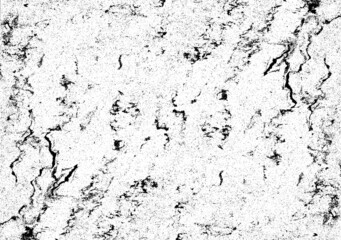 Rough black and white texture vector. Distressed overlay texture. Grunge background. Abstract textured effect. Vector Illustration. Black isolated on white background. EPS10
