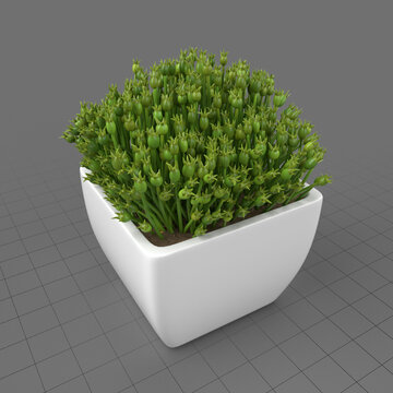 Artificial potted plant 4