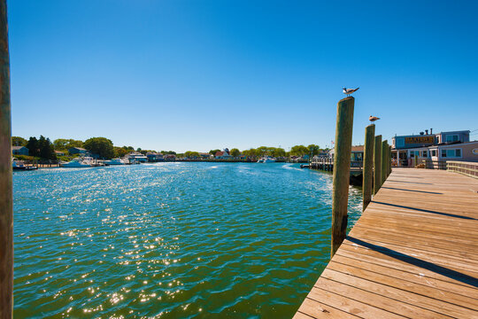 Baxters Pier In Hyannis Port Massachusetts