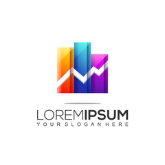 Modern Accounting & Financial Logo Template