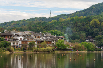 village on the lake