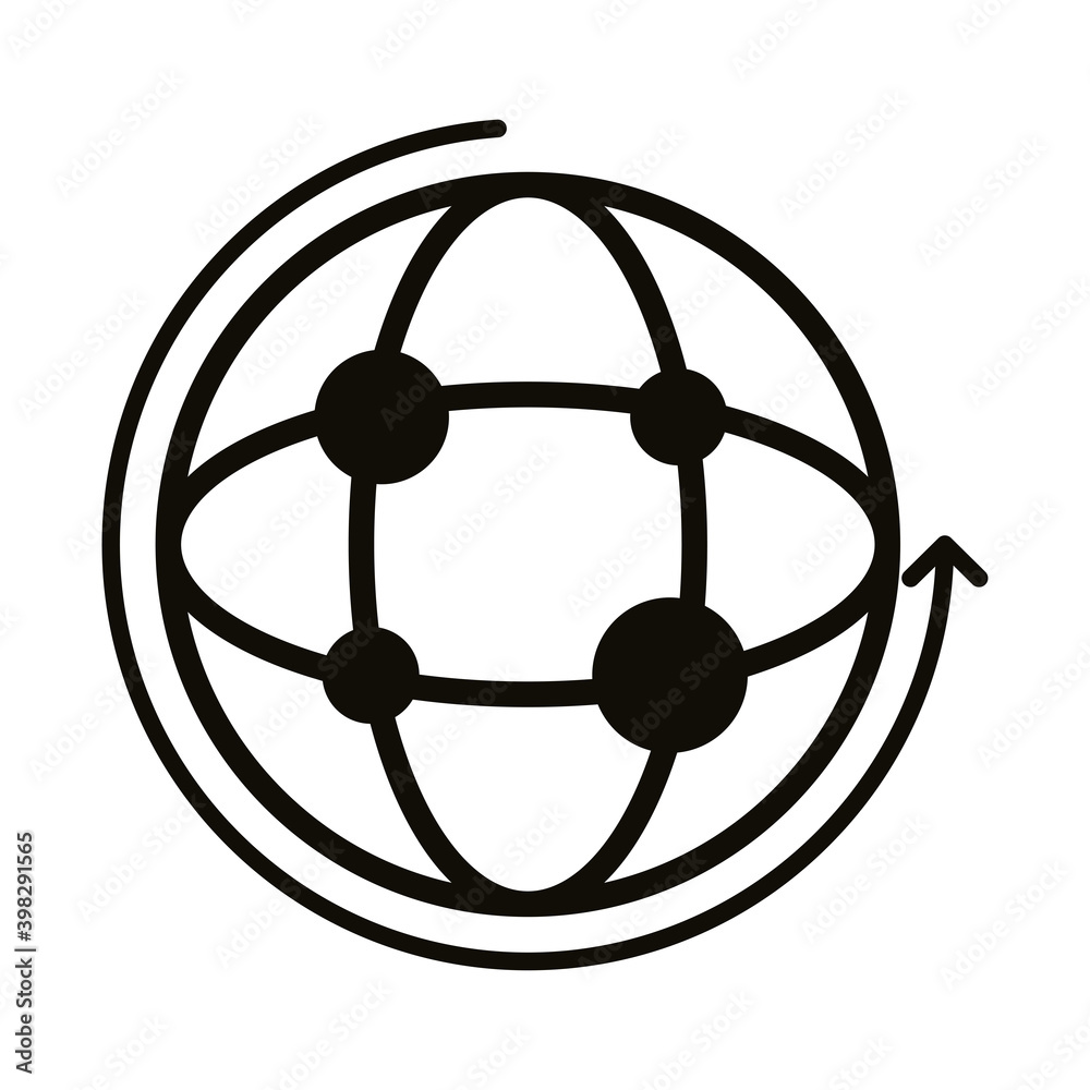 Poster sphere browser block style icon