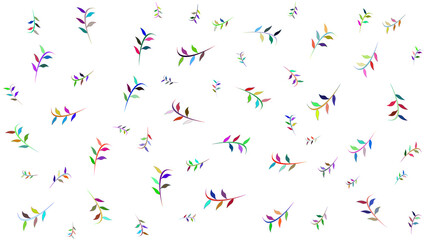 leaves pattern background