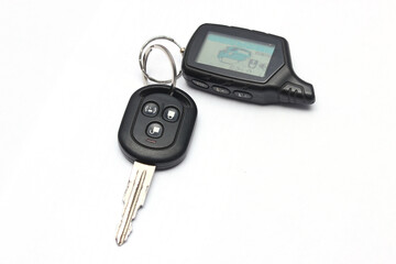 car keys with keychain