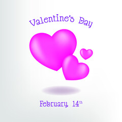 Happy Valentine's Day Illustration Vector