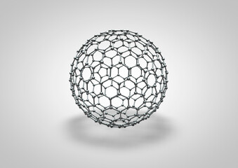 Radiolaria illustration, Radiozoa 3D rendering, protozoa, diatom