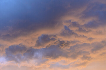 Fototapeta premium Tormenta cercana