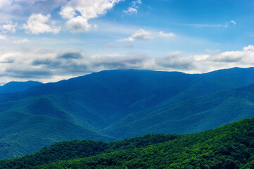 Fototapeta premium Blue Ridge Parkway Scenic Landscape