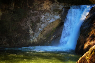 Elk River Waterfalls in Avery County North Carolina
