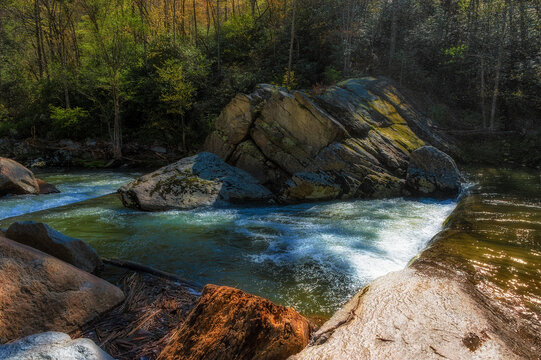 Elk River in Avery County North Carolina