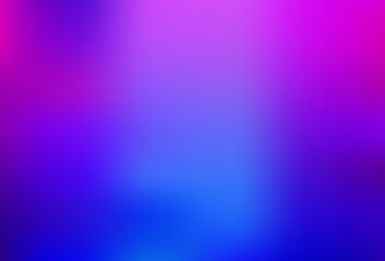 Light Pink, Blue vector blurred shine abstract texture.