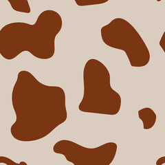 Cow print. Animal skin print