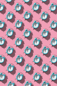Old alarm clock pattern.