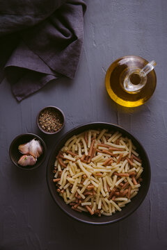 Bowl of Dried Quinoa Pasta
