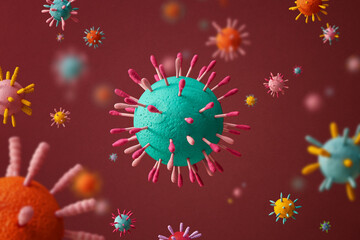 Pathogenic viruses causing infection in host organism , Viral disease outbreak