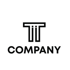 T logo