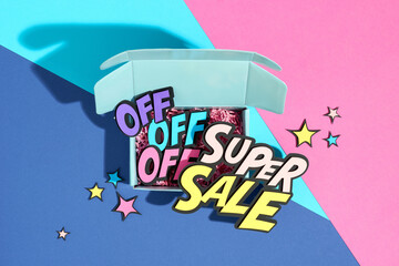 Creative abstract Super Sale